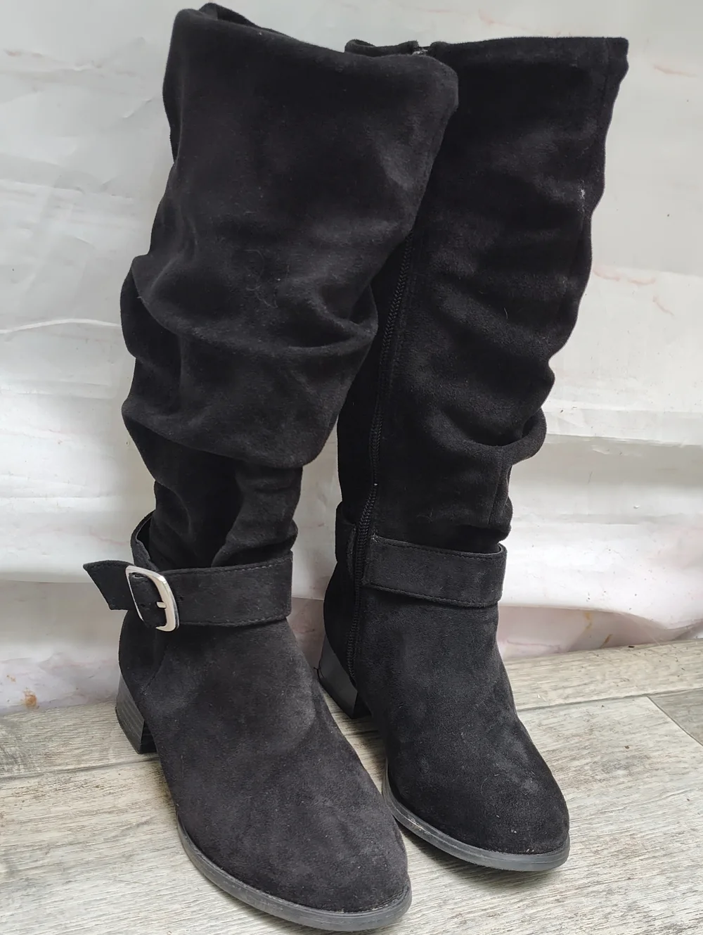 🎀Girls Steve Madden Tall Suede Boots🎀 Size 1